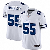 Nike Cowboys 55 Leighton Vander Esch White 2019 New Vapor Untouchable Limited Jersey Dzhi,baseball caps,new era cap wholesale,wholesale hats